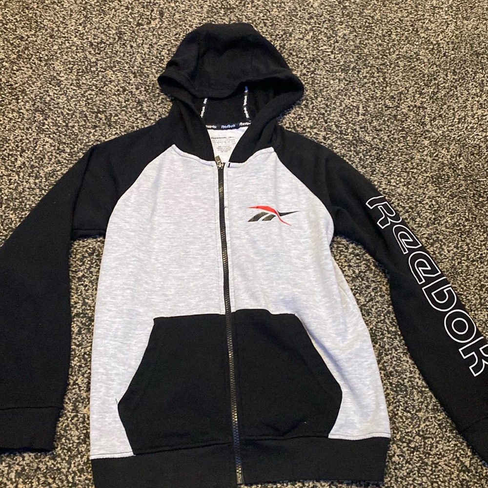 Reebok zip up hoodies